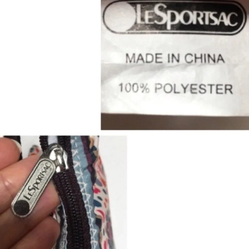LeSportSac Andean Paisley Crossbody Hobo Bag NWOT